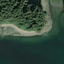 Satellite imagery of Retaliation Point, US