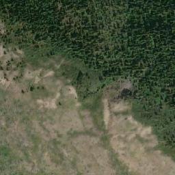 Satellite imagery of Mount Isola, CA