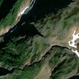 Satellite imagery of Glacier Mountain, CA