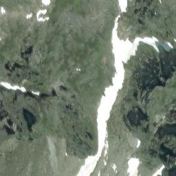 Satellite imagery of Mount Gallatin, CA