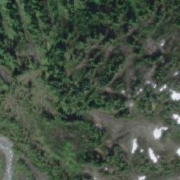 Satellite imagery of Mount Raven, CA