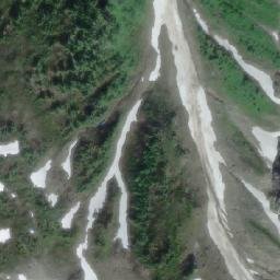 Satellite imagery of Mount Raven, CA