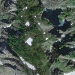 Satellite imagery of Mount Raven, CA