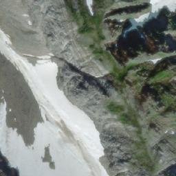 Satellite imagery of Mount Raven, CA