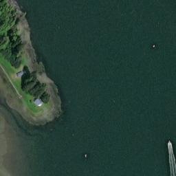 Satellite imagery of False Island Point, US