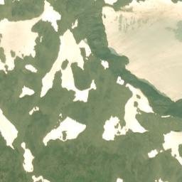 Satellite imagery of Snowy Mountain, CA