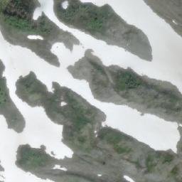 Satellite imagery of Mount Raven, CA