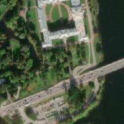 Satellite imagery of Jelgava Palace, LV