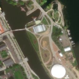 Satellite imagery of Jelgava Palace, LV