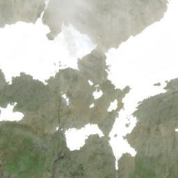Satellite imagery of Inhini Mountain, CA