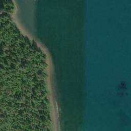 Satellite imagery of Inlet Point, US