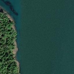 Satellite imagery of No Thorofare Point, US