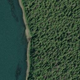 Satellite imagery of No Thorofare Point, US