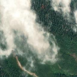 Satellite imagery of Herchmer Pass, CA