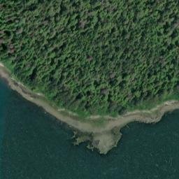 Satellite imagery of Deception Point, US