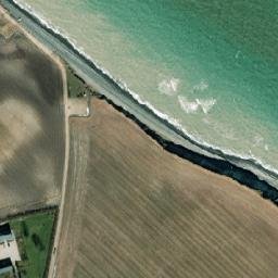 Satellite imagery of Gjerrild Klint, DK