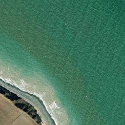 Satellite imagery of Gjerrild Klint, DK