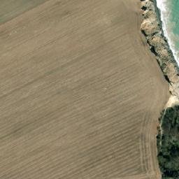 Satellite imagery of Gjerrild Klint, DK