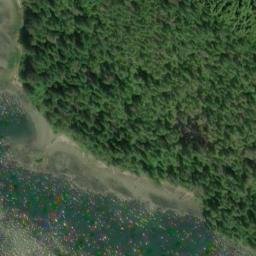 Satellite imagery of Point Alexander, US