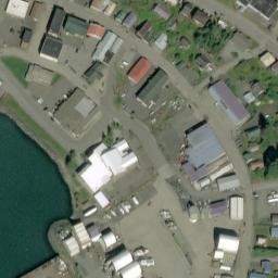 Satellite imagery of Point Shekesti, US