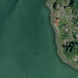 Satellite imagery of Point Shekesti, US