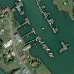 Satellite imagery of Point Shekesti, US