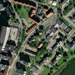 Satellite imagery of Dominican Priory, DK