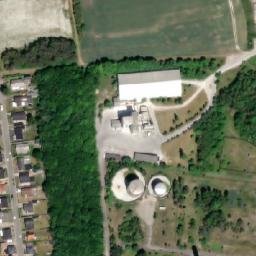 Satellite imagery of Grenå Chimney, DK