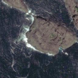 Satellite imagery of Kekur Point, US