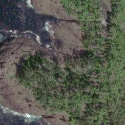 Satellite imagery of Kekur Point, US