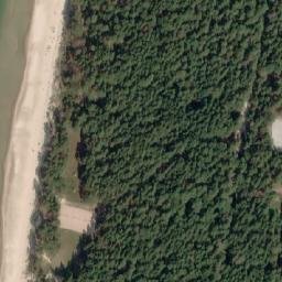 Satellite imagery of Bernātu rags, LV