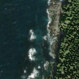 Satellite imagery of Point Cosmos, US