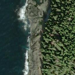 Satellite imagery of Point Cosmos, US