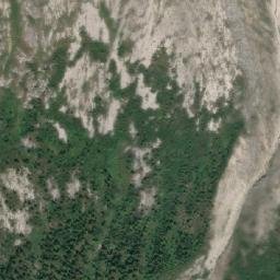 Satellite imagery of Gauvreau Peak, CA