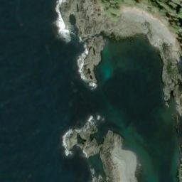 Satellite imagery of Point Cosmos, US