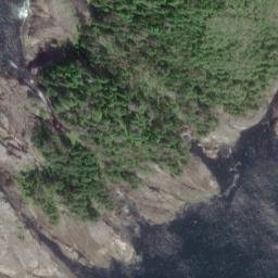 Satellite imagery of Redfish Cape, US