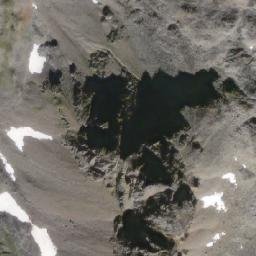 Satellite imagery of Mount Carruthers, CA