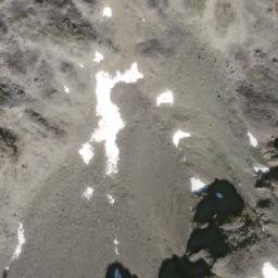 Satellite imagery of Mount Carruthers, CA