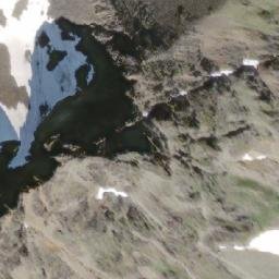 Satellite imagery of Mount Carruthers, CA