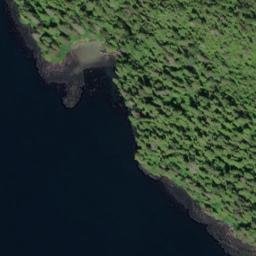 Satellite imagery of Point Amelius, US