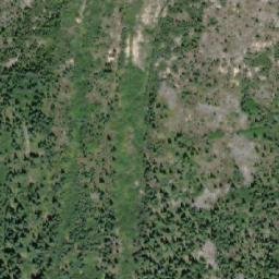 Satellite imagery of Boulder Pass, CA