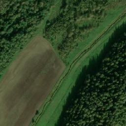Satellite imagery of Kausas Kalns, LV