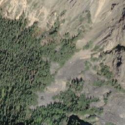 Satellite imagery of Comb Peak, CA