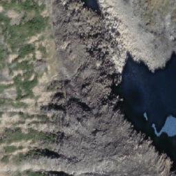 Satellite imagery of Comb Peak, CA