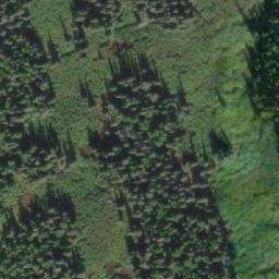 Satellite imagery of Poison Mountain, CA