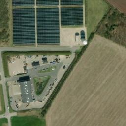 Satellite imagery of Ringkøbing Radio Mast, DK