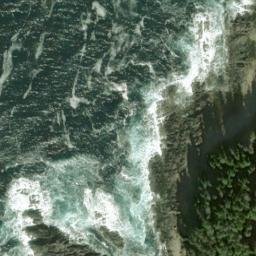 Satellite imagery of Point Howard, US