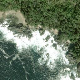 Satellite imagery of Point Howard, US