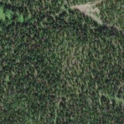 Satellite imagery of Cariboo Heart Range, CA