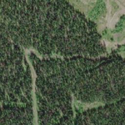 Satellite imagery of Cariboo Heart Range, CA